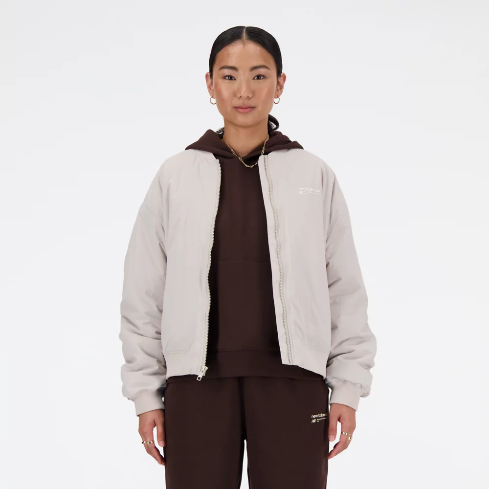 Linear Heritage Woven Bomber Jacket