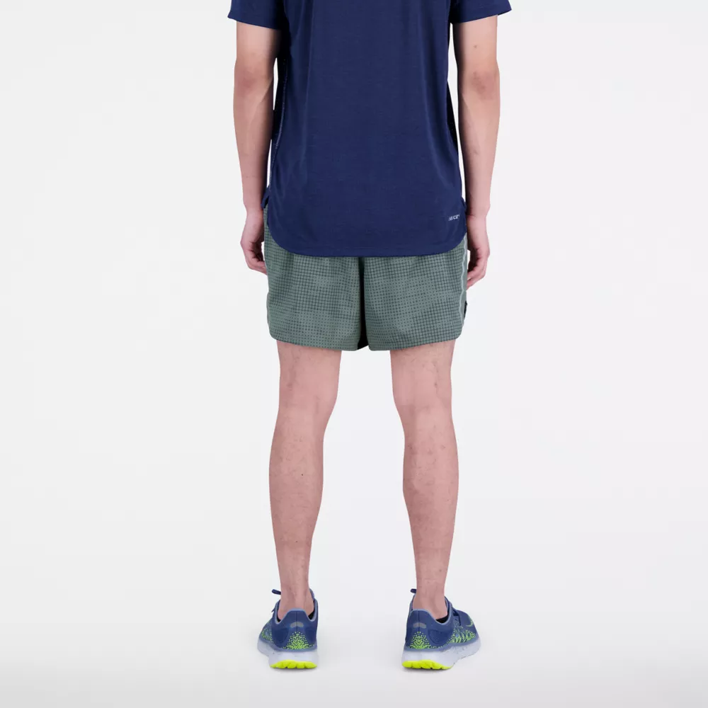 Printed Impact Run 5 Inch Short