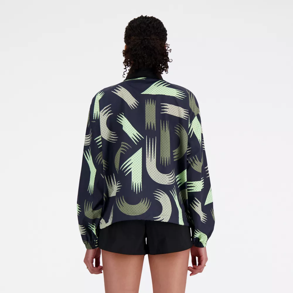 London Edition Printed NB Athletics Woven Jacket