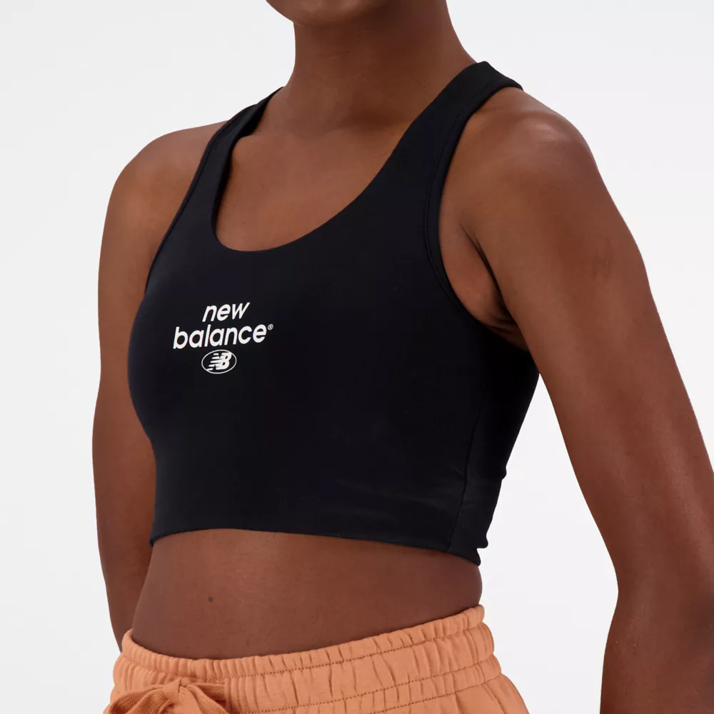 Essentials Reimagined Cotton Spandex Bra Top