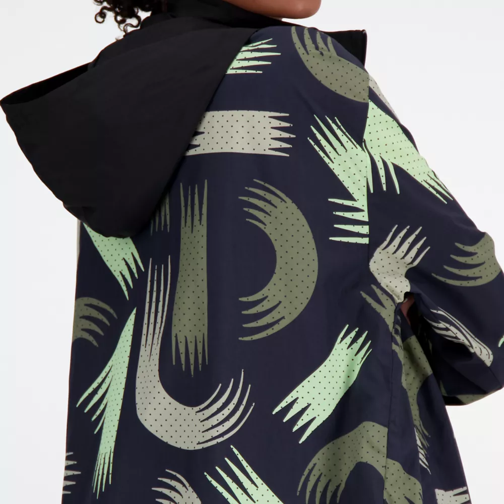 London Edition Printed NB Athletics Woven Jacket