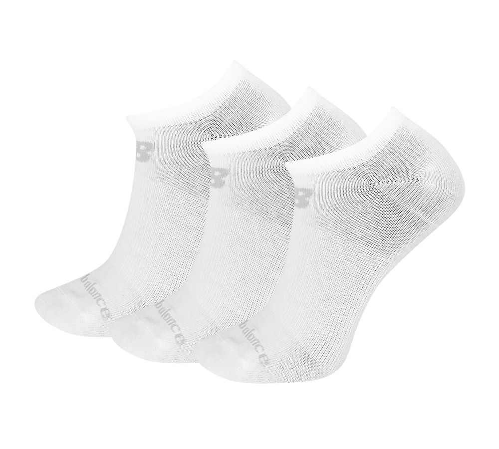 Performance Cotton Flat Knit No Show Socks 3 Pack