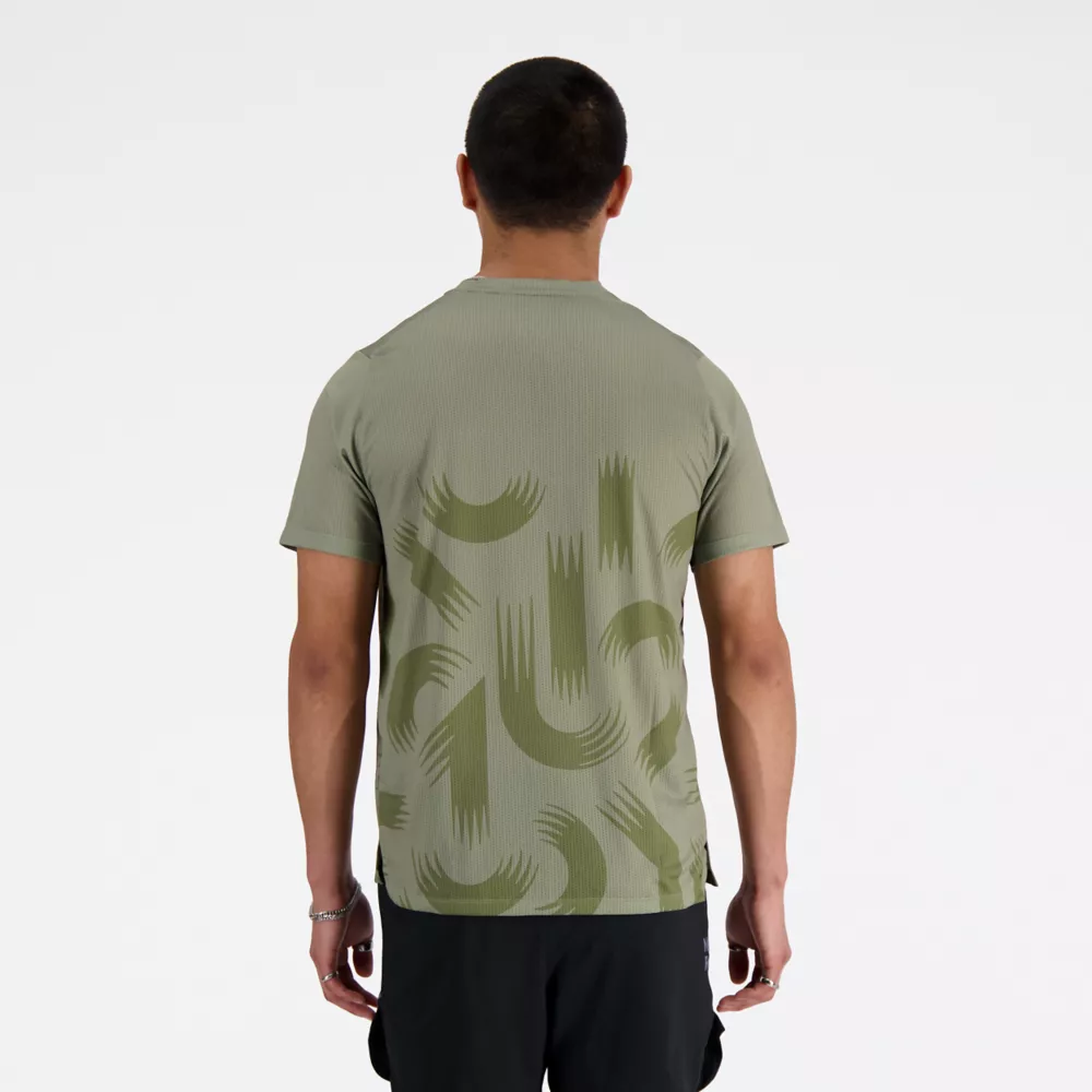 London Edition Printed NB Athletics Run T-Shirt