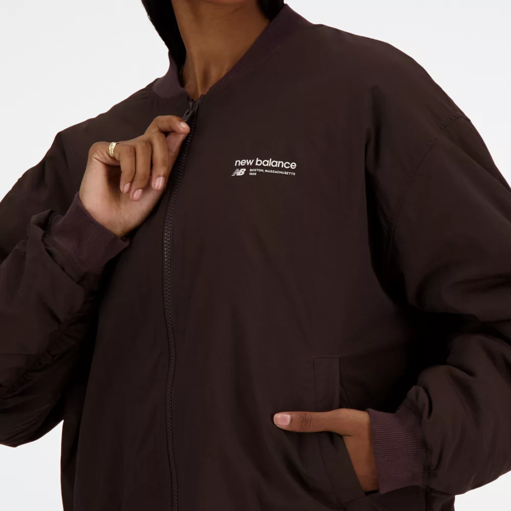 Linear Heritage Woven Bomber Jacket