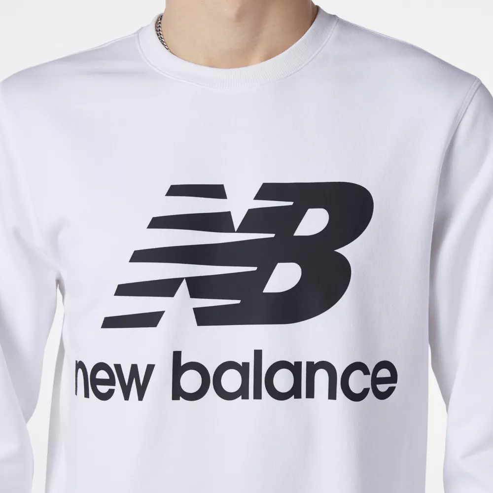NB Essentials Stacked Logo Crew