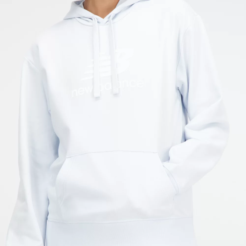 Essentials Stacked Logo French Terry Hoodie