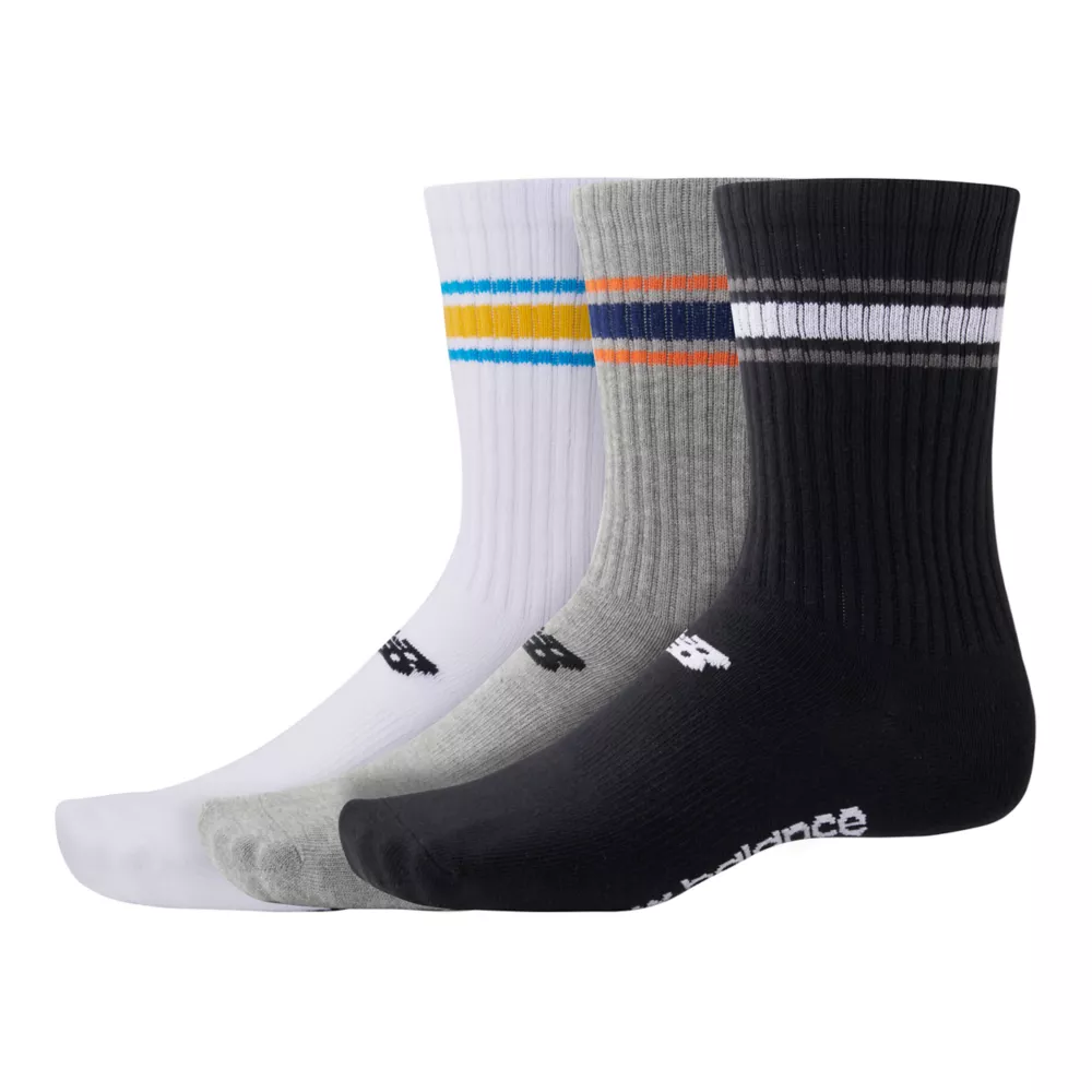 NB Essentials Crew Line Socks 3 Pair