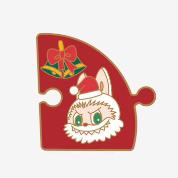 Labubu Christmas Fridge Magnet