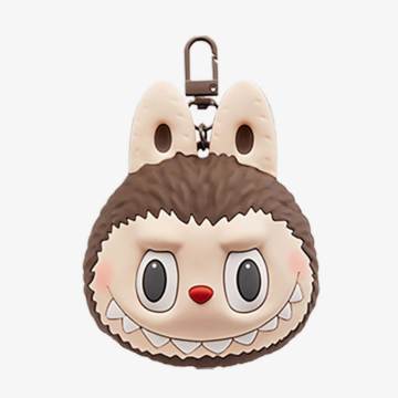 LABUBU Originals-Brown Silicone Earphone Bag