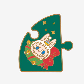 Labubu Christmas Fridge Magnet