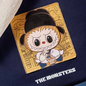 THE MONSTERS Let's Have Fun Together Series-Canvas Bag
