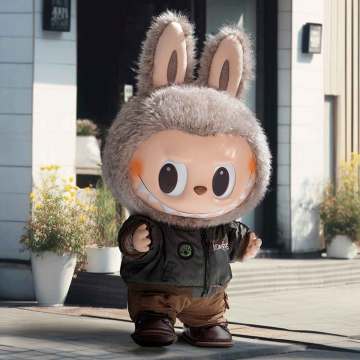 THE MONSTERS-JUMP FOR JOY Vinyl Plush Doll