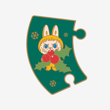 Labubu Christmas Fridge Magnet