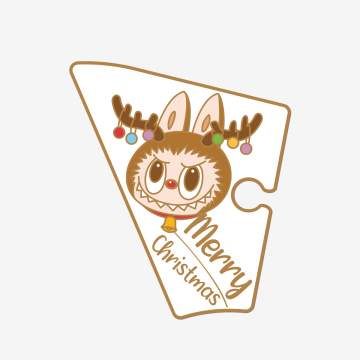 Labubu Christmas Fridge Magnet