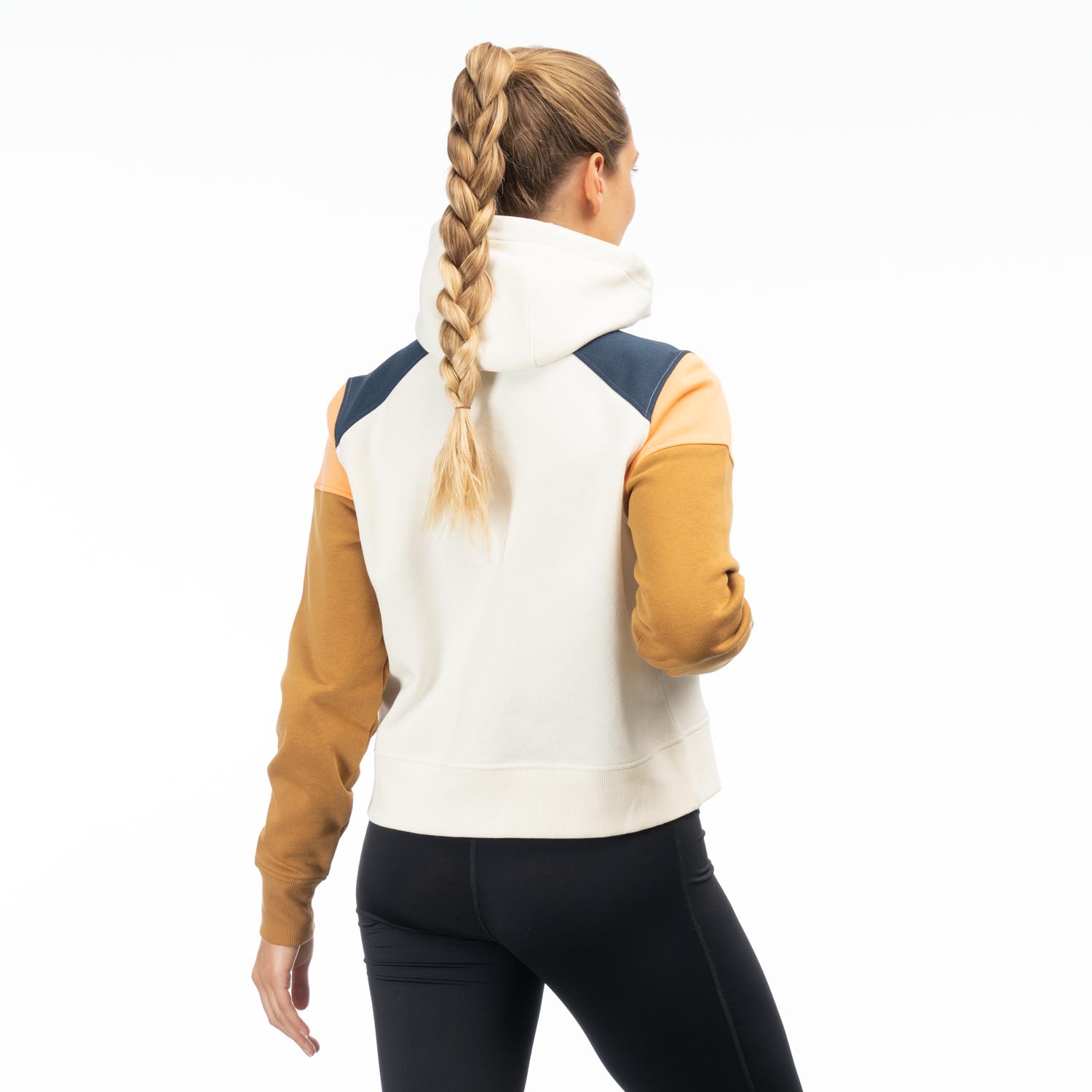Huntley Pullover 1/4 Zip Crop Hoodie