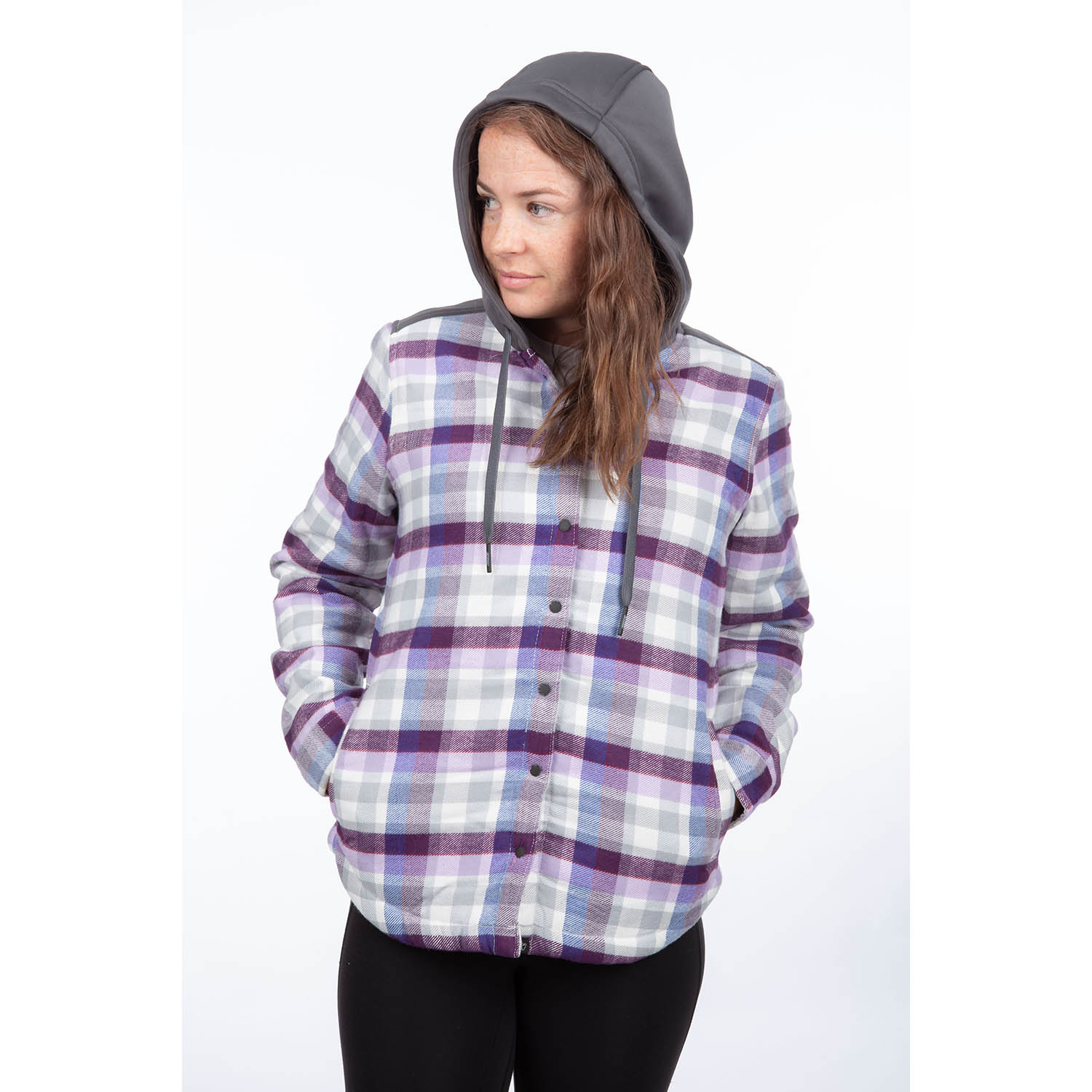 Big Sky Fleece Lined Flannel Hoodie