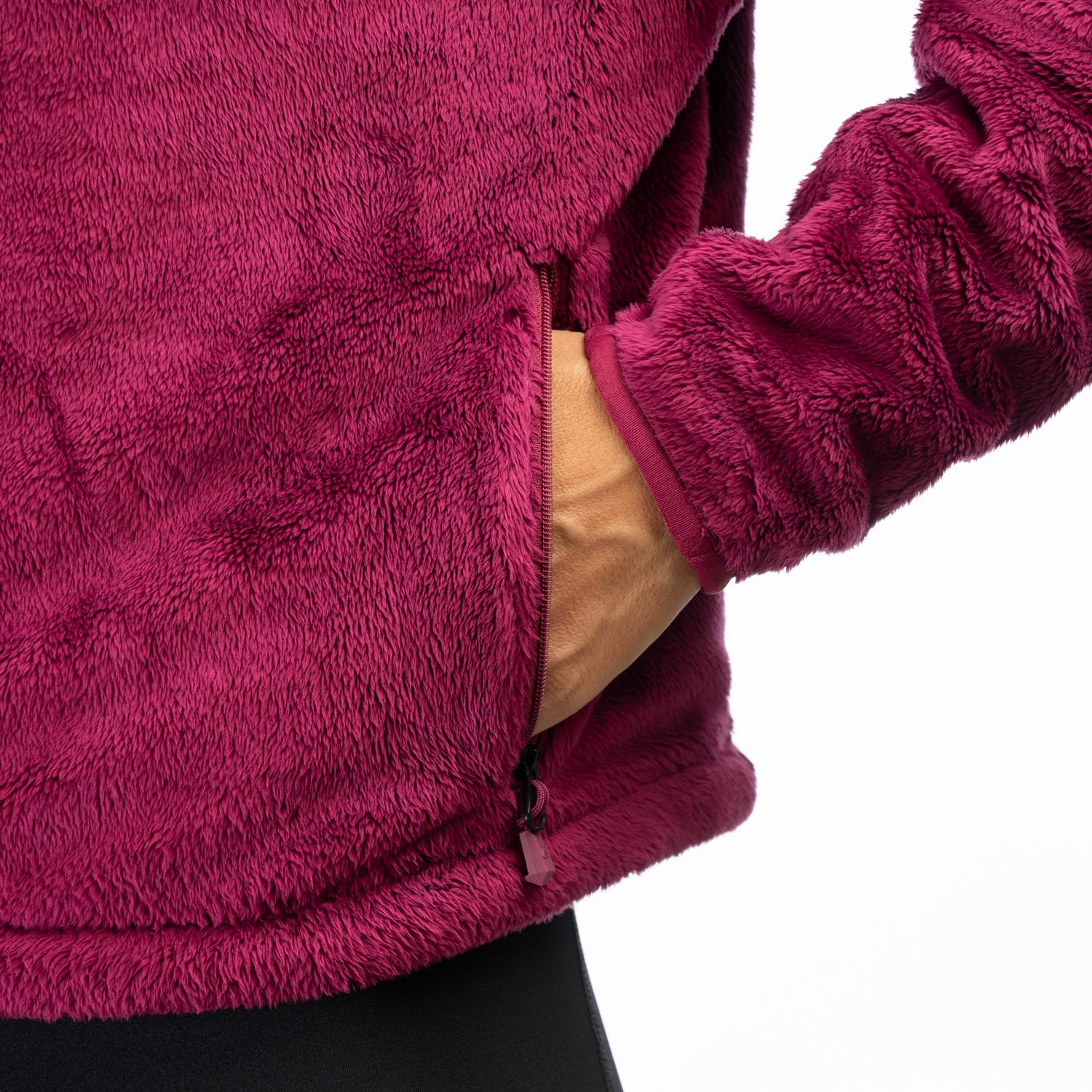 Cascade 1/4 Zip Crop Hoodie