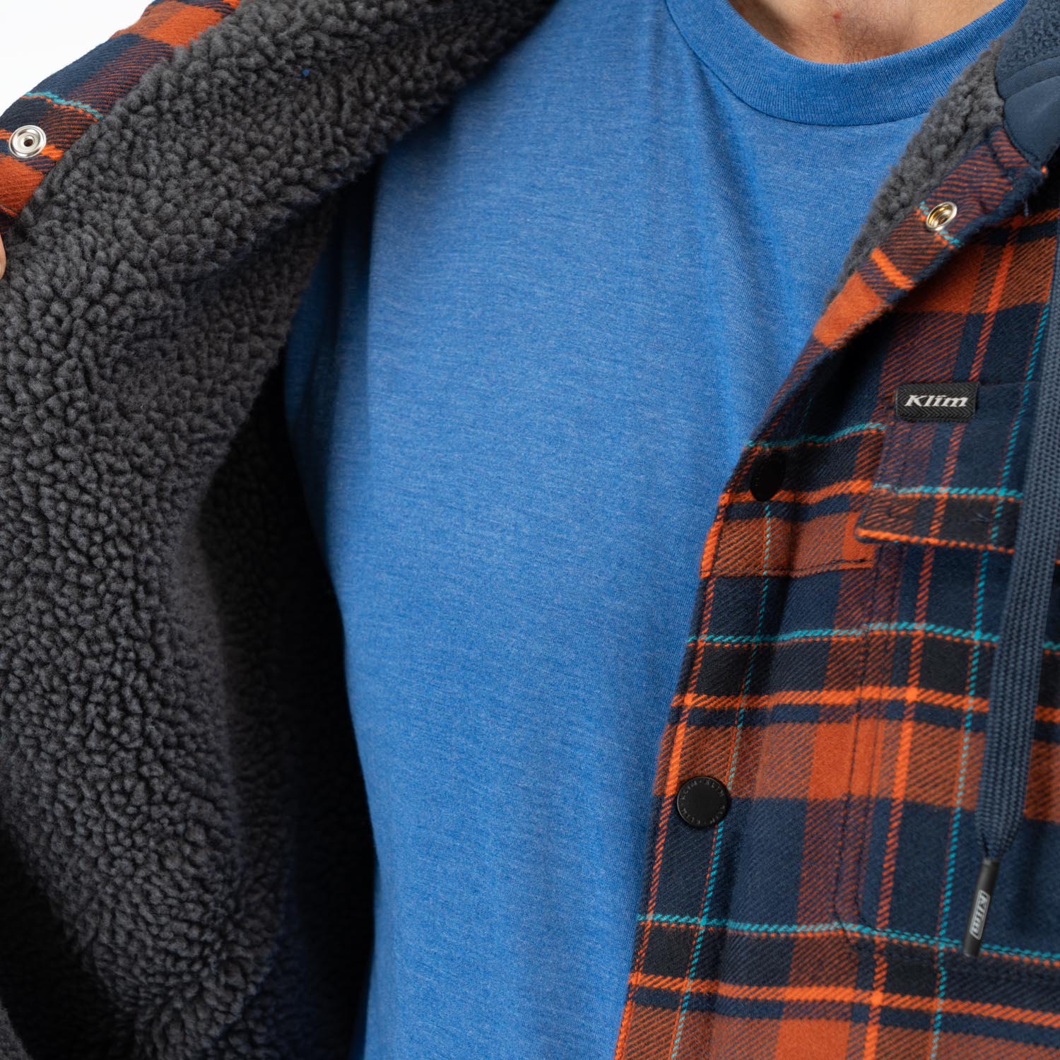 Targhee Fleece Lined Flannel Hoodie