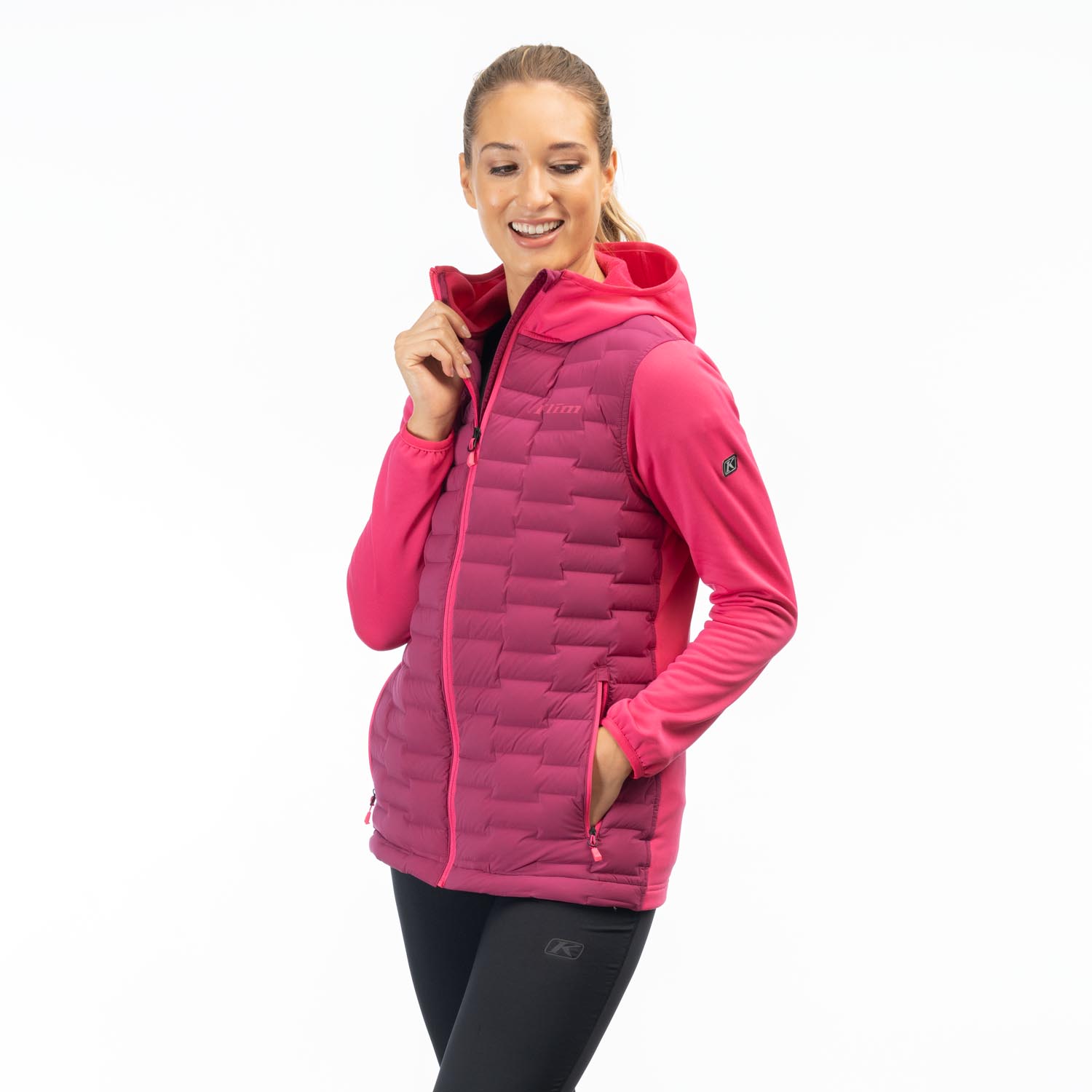 Luna Stretch Down Hybrid Hoodie