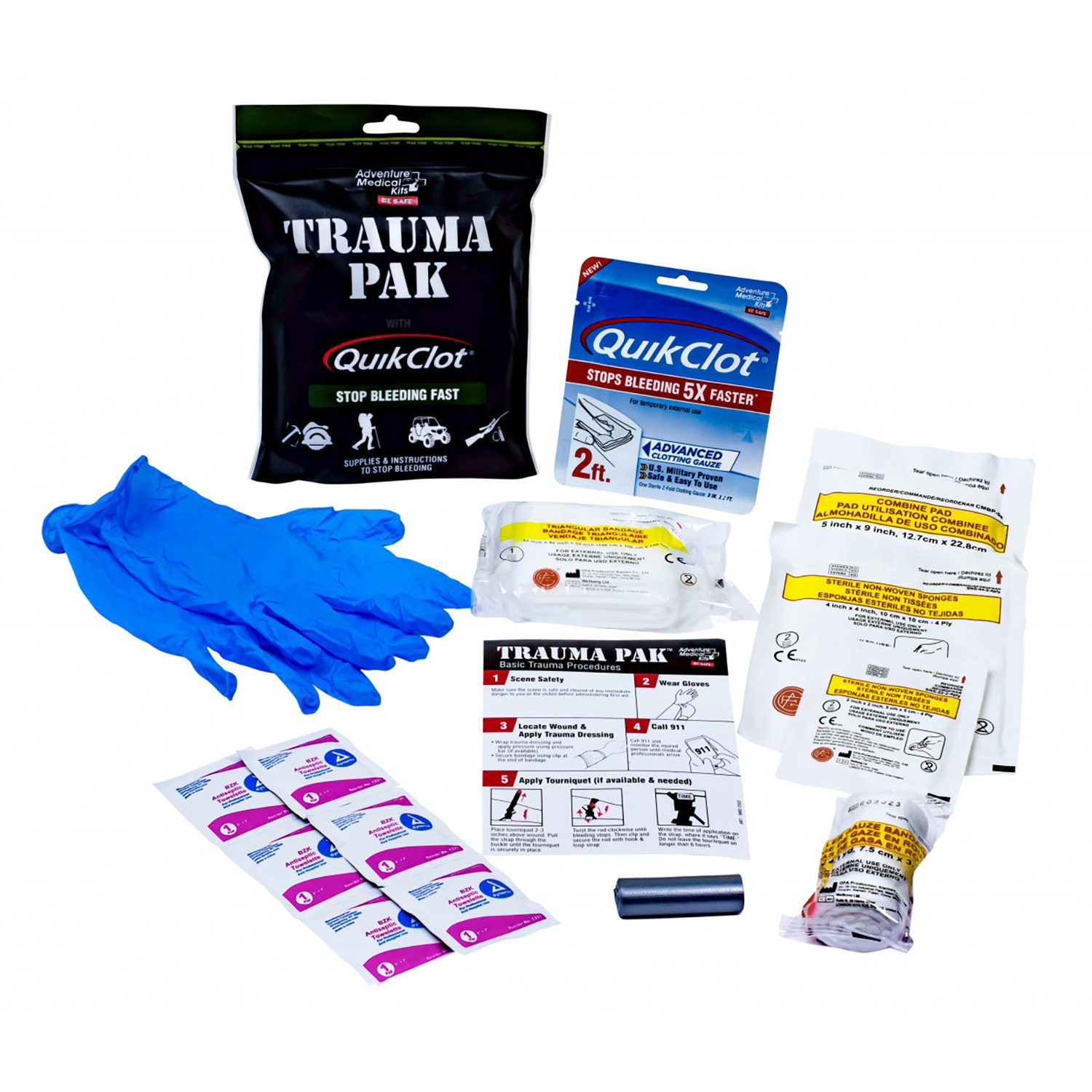 Trauma Pak w/Quickclot