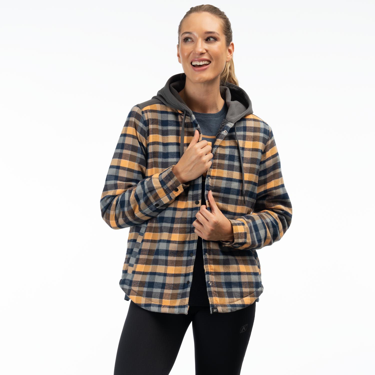 Big Sky Fleece Lined Flannel Hoodie