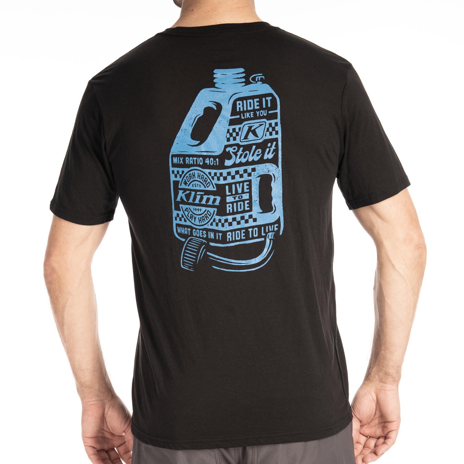 LIVE TO RIDE TRI-BLEND TEE