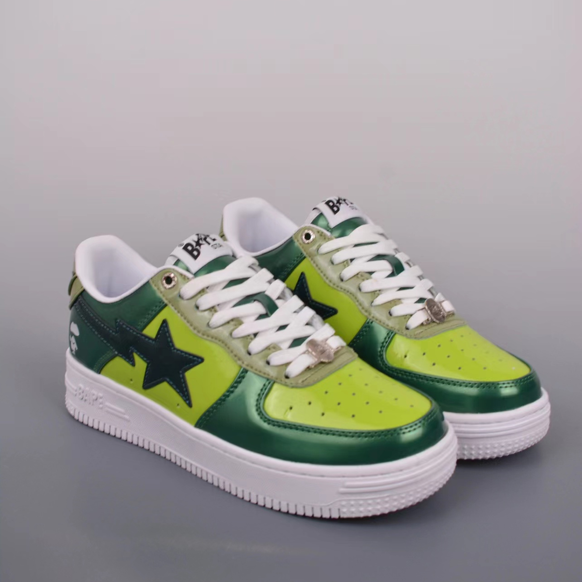 A BATHING APE® Bape Sta Low M1 'Color Camo Combo - Olive Drab'