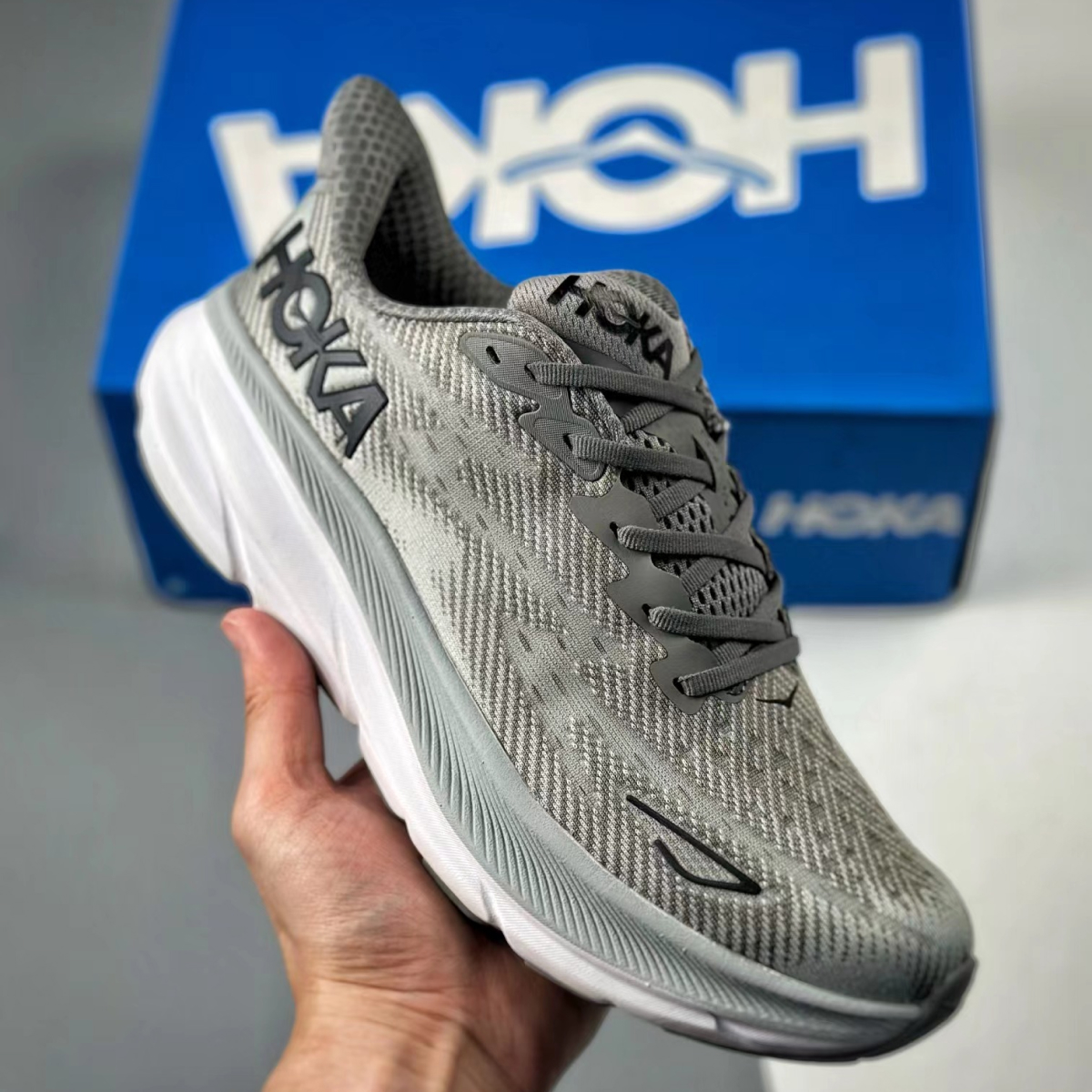 Hoka One One Clifton 9 Harbor Mist