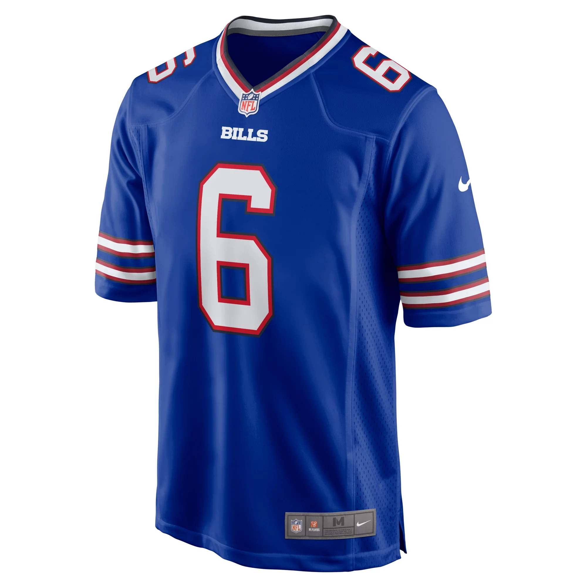 Men's Nike Shane Buechele Royal Buffalo Bills Team Game Jersey