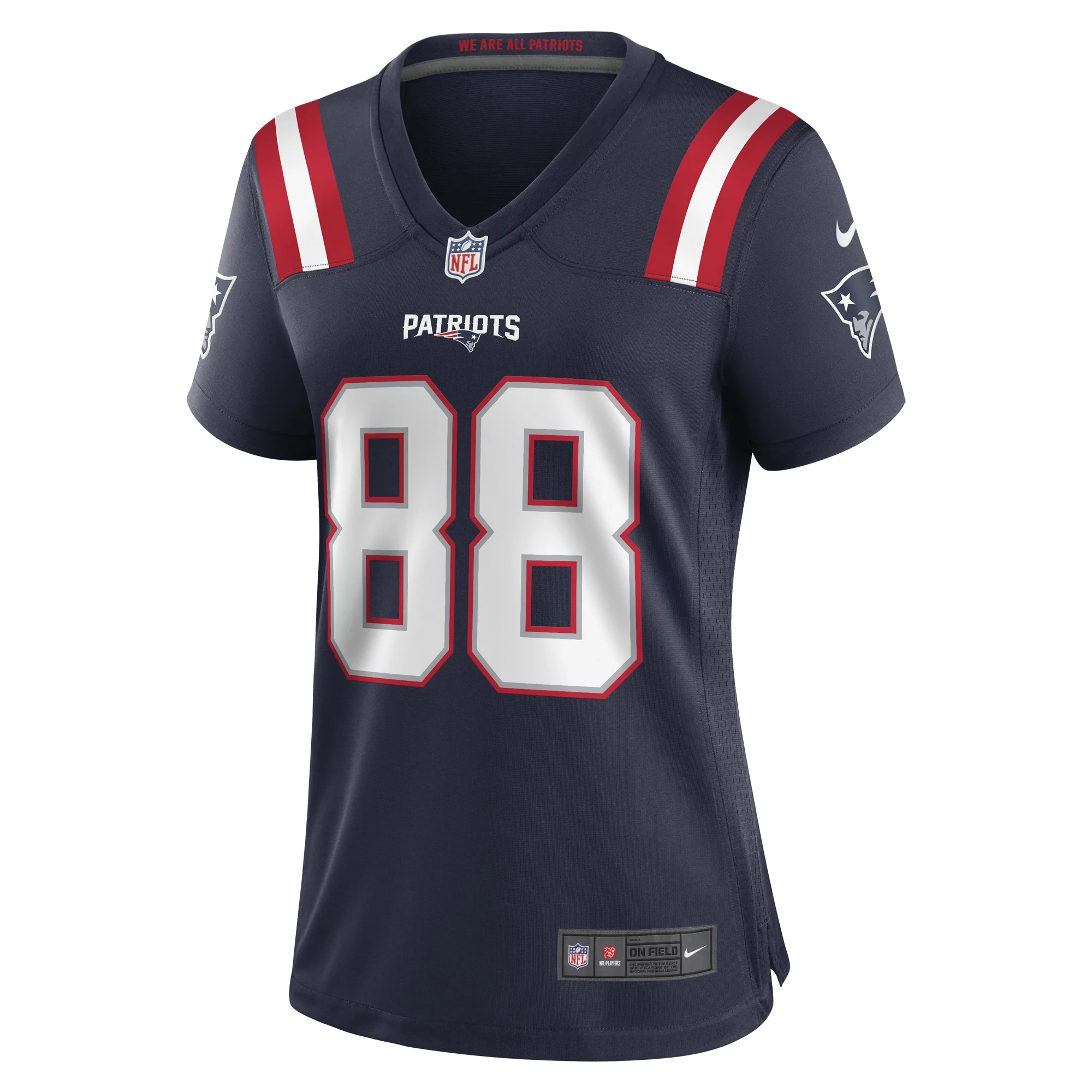 Women's Nike Mike Gesicki Navy New England Patriots Game Jersey