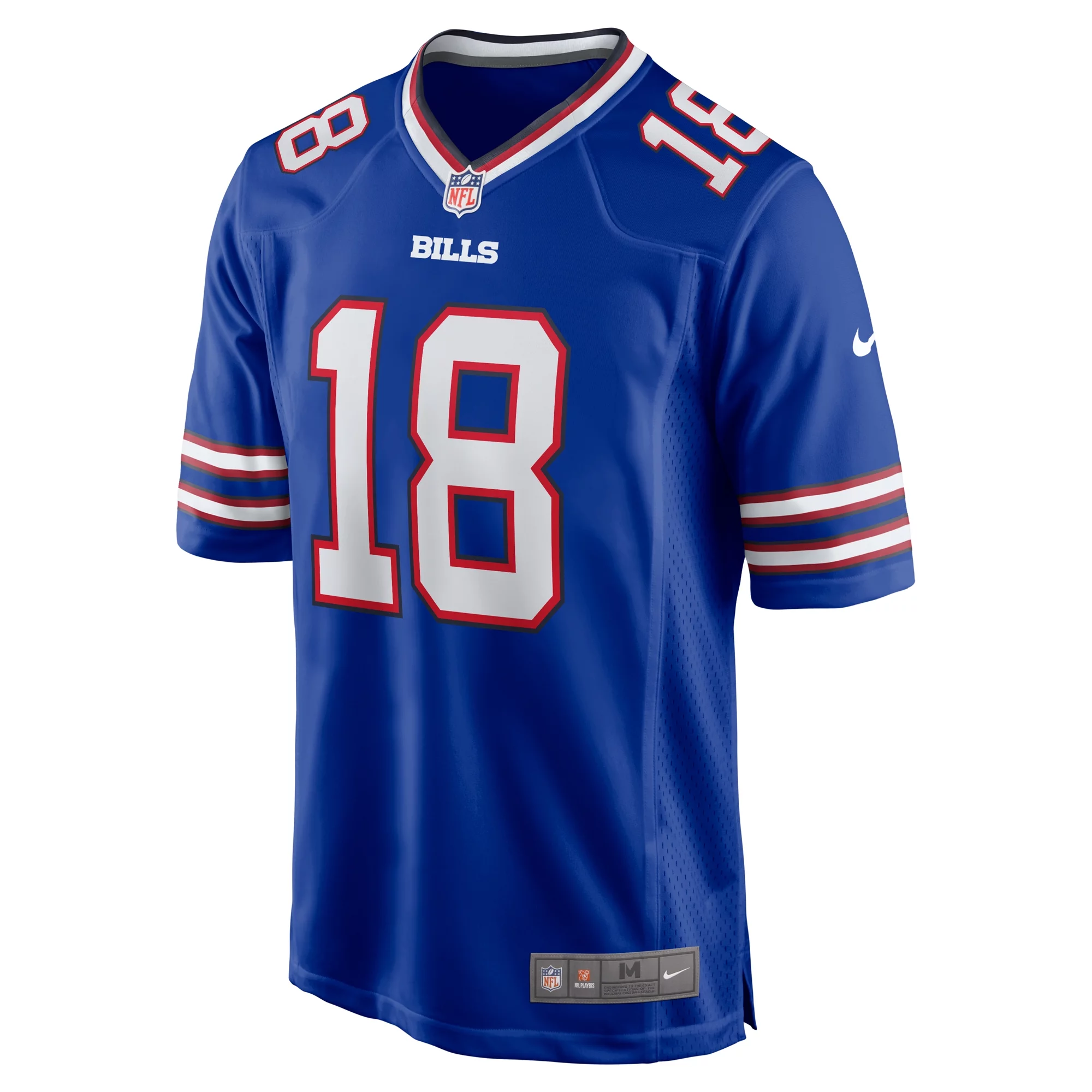 Men's Nike Justin Shorter Royal Buffalo Bills Home Game Jersey