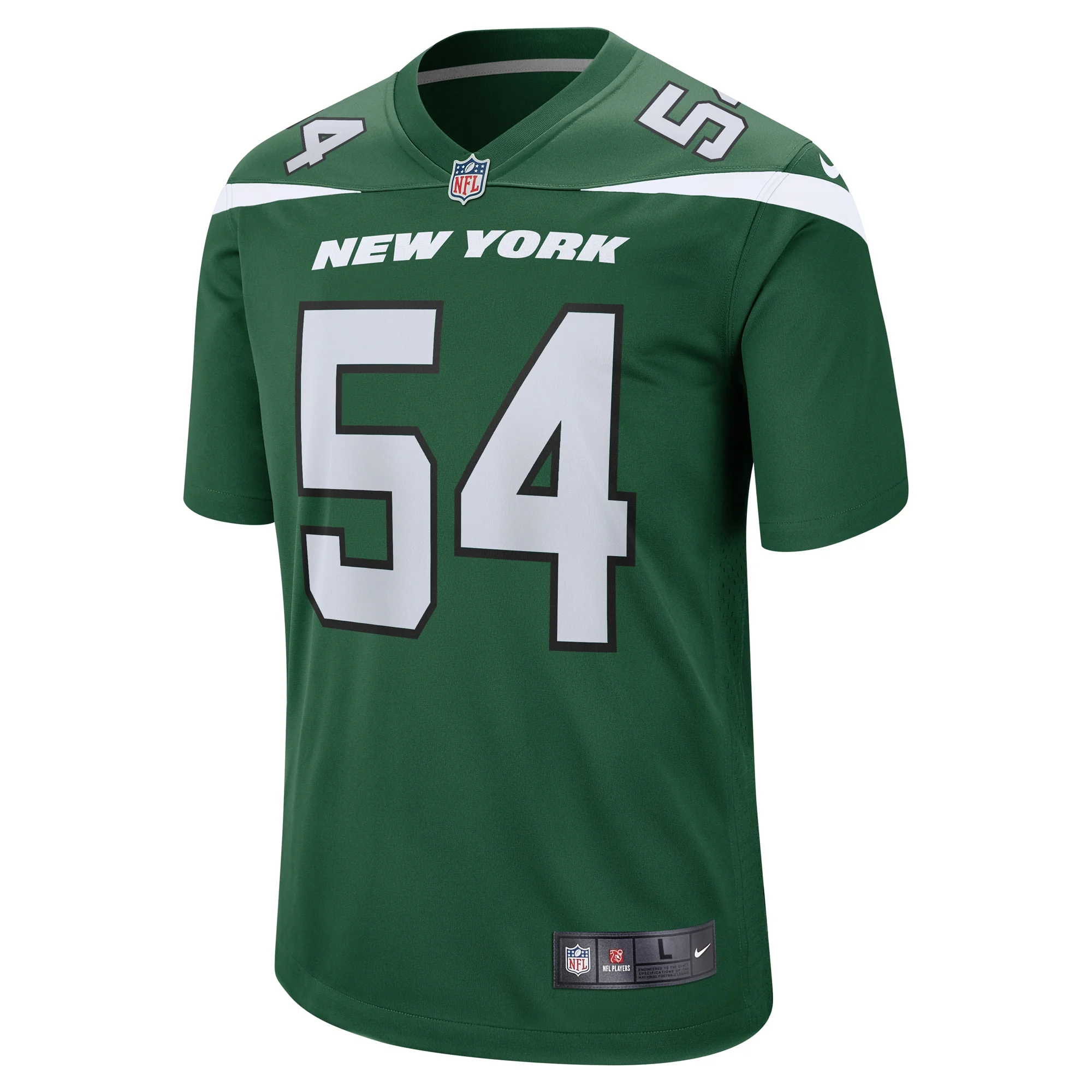 Men's Nike Billy Turner Gotham Green New York Jets Game Jersey
