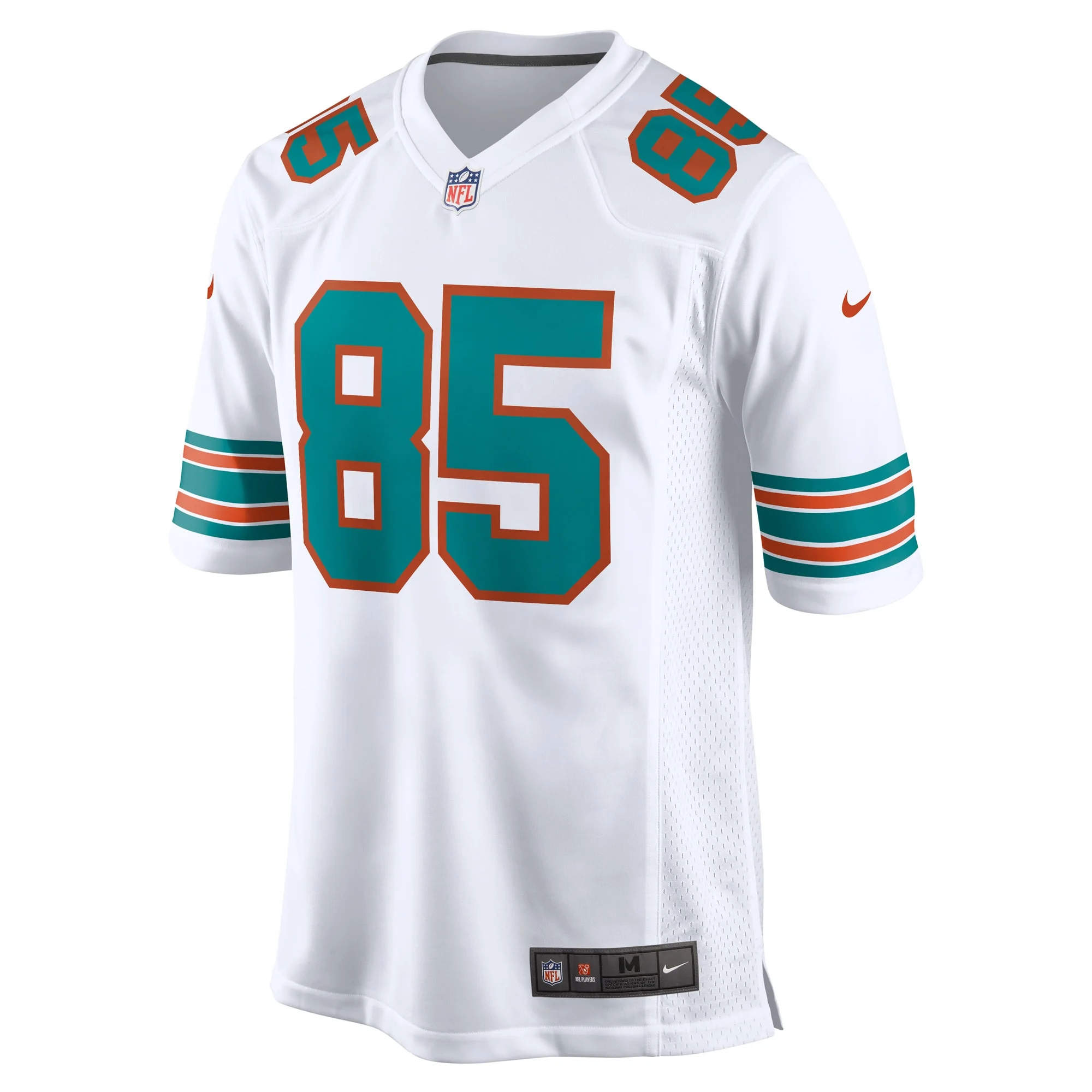 Men's Nike Mark Duper White Miami Dolphins Retired Player Jersey
