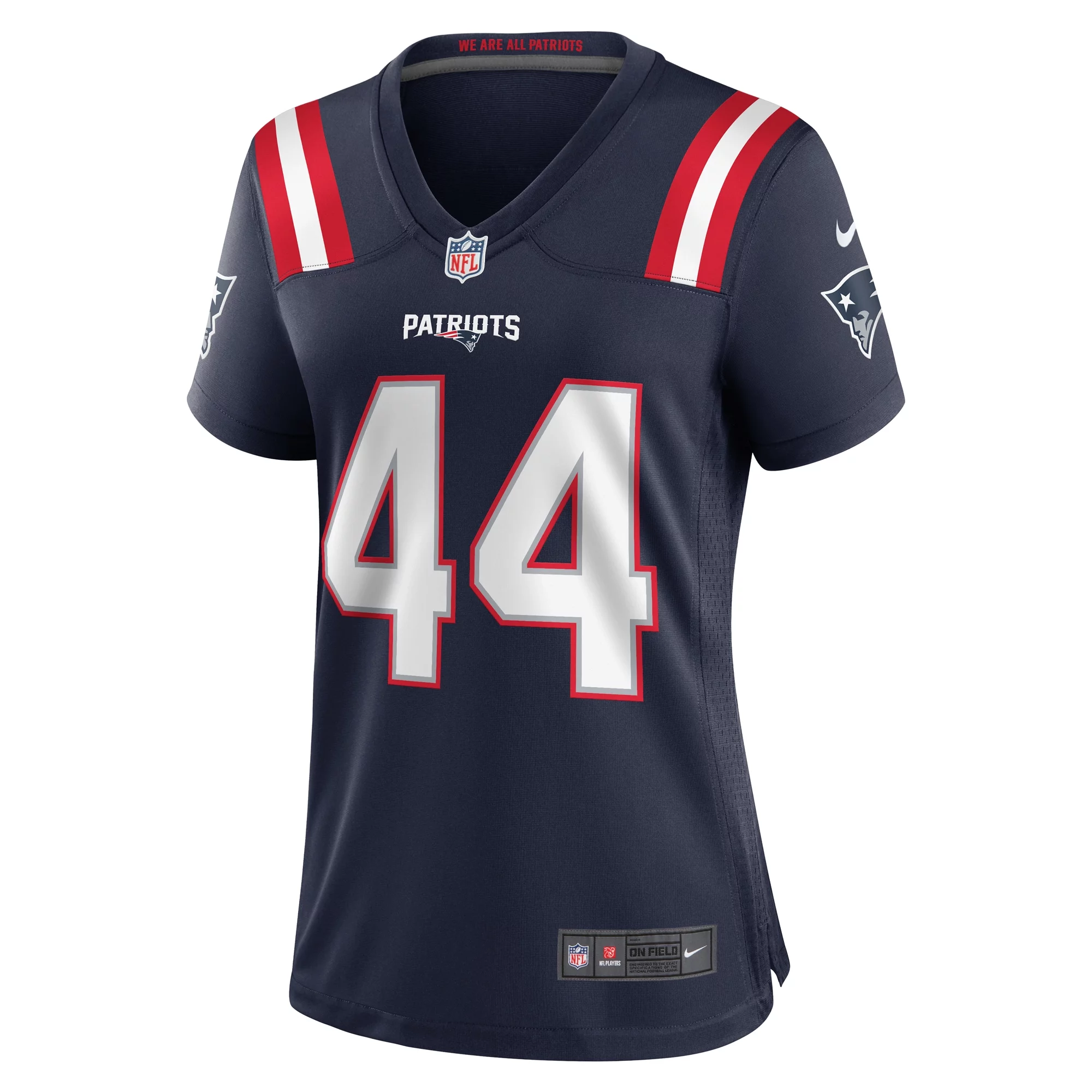 Women's Nike Joe Giles-Harris Navy New England Patriots Team Game Jersey