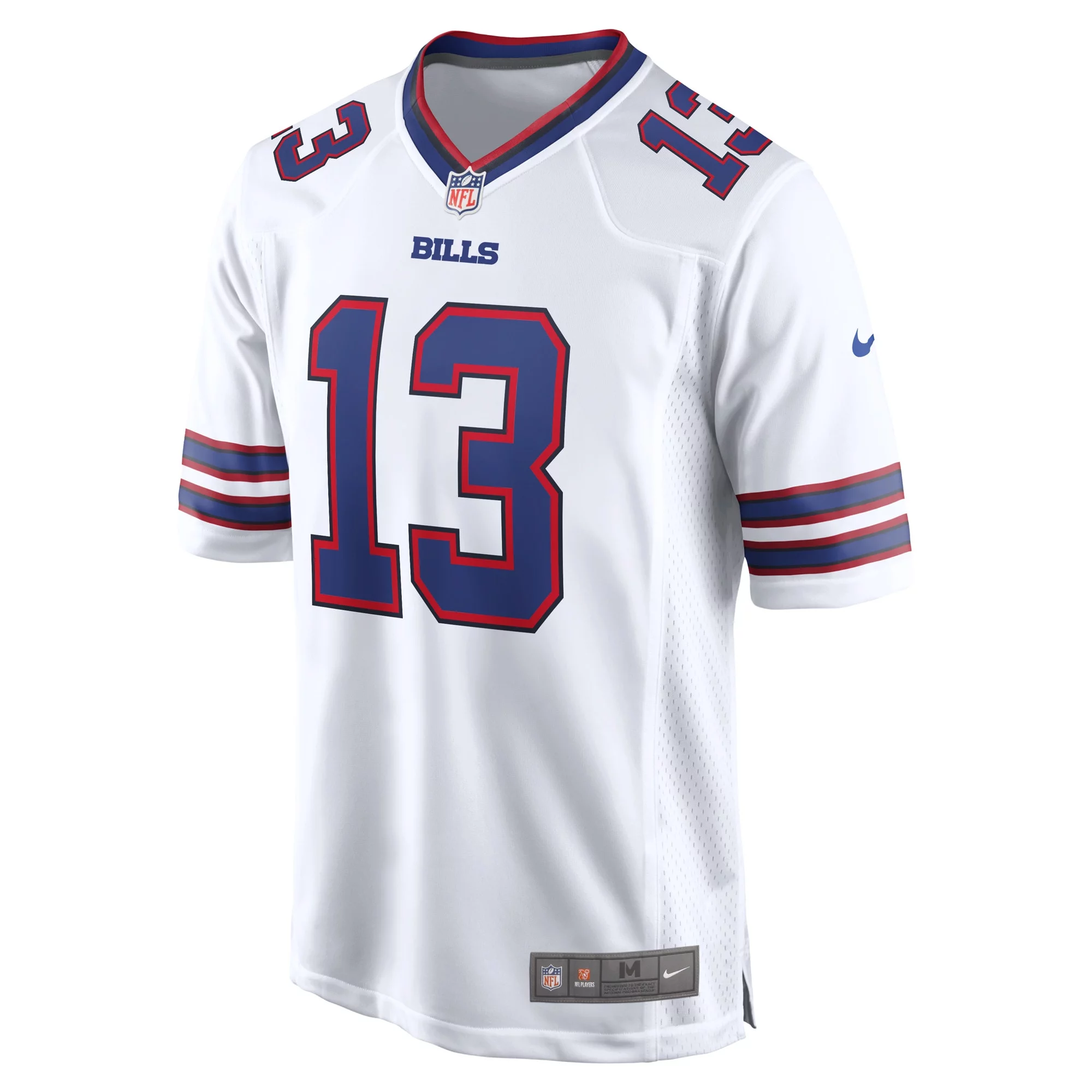 Men's Nike Gabe Davis White Buffalo Bills Game Player Jersey