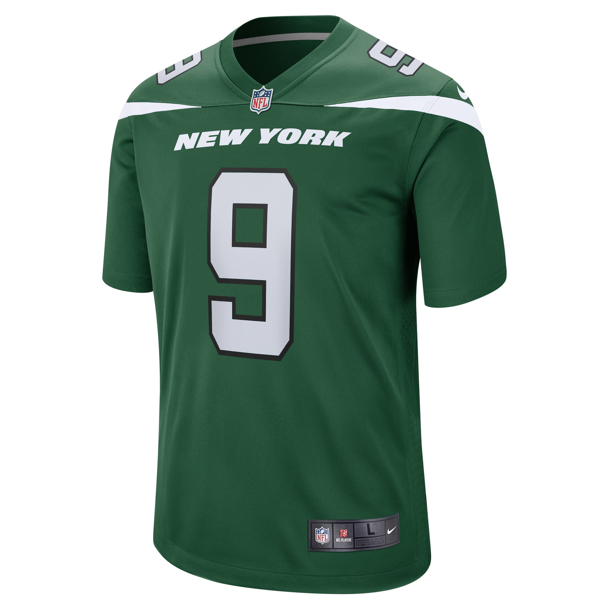 Men's Nike Greg Zuerlein Gotham Green New York Jets Team Game Jersey