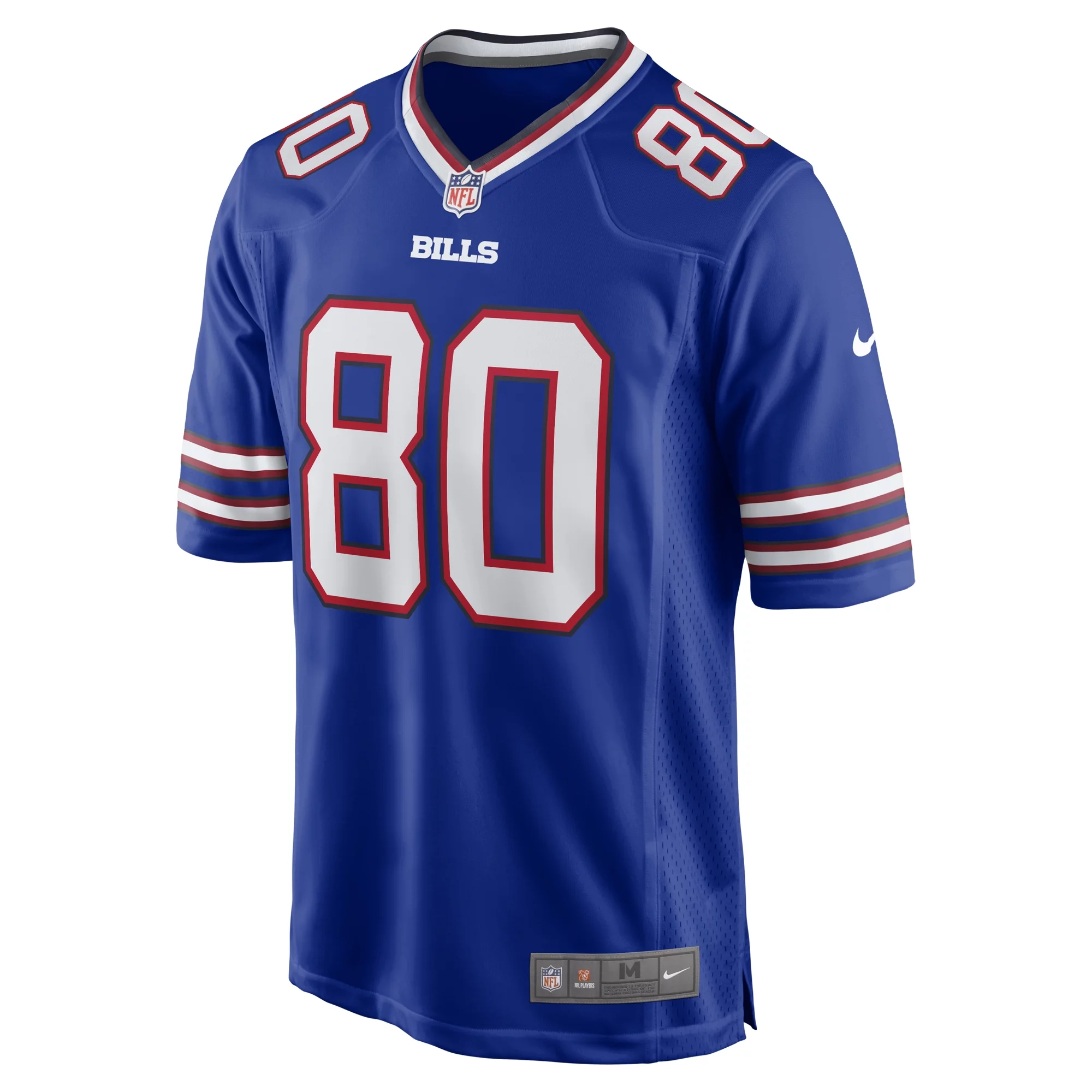 Men's Nike Tyrell Shavers Royal Buffalo Bills Team Game Jersey