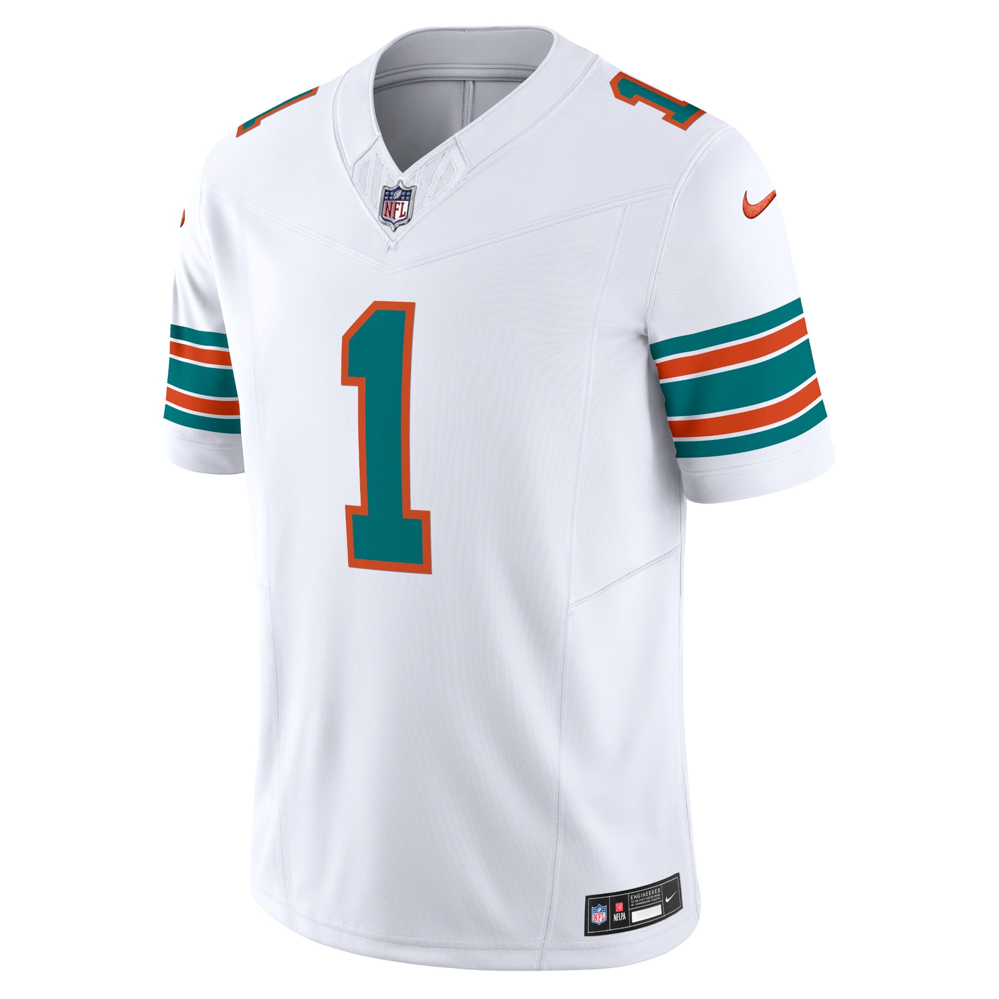 Men's Nike Tua Tagovailoa White Miami Dolphins Vapor F.U.S.E. Limited Jersey