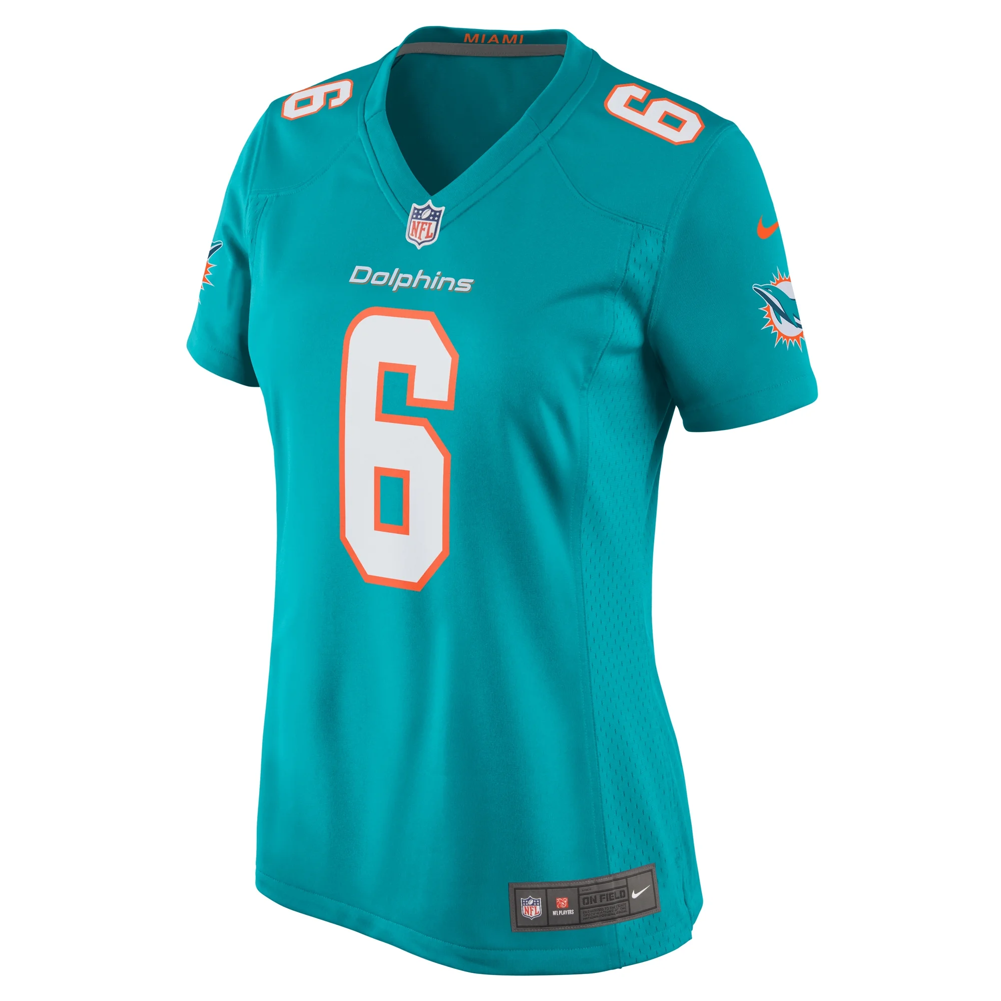 Women's Nike Skylar Thompson Aqua Miami Dolphins Team Game Jersey