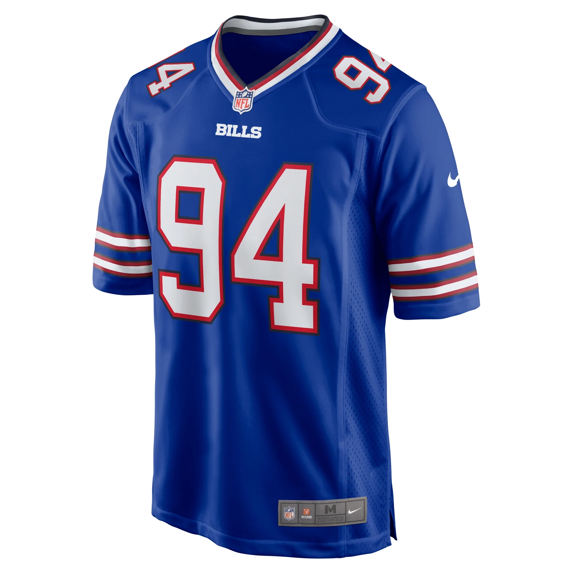 Men's Nike Andrew Brown Royal Buffalo Bills Game Jersey