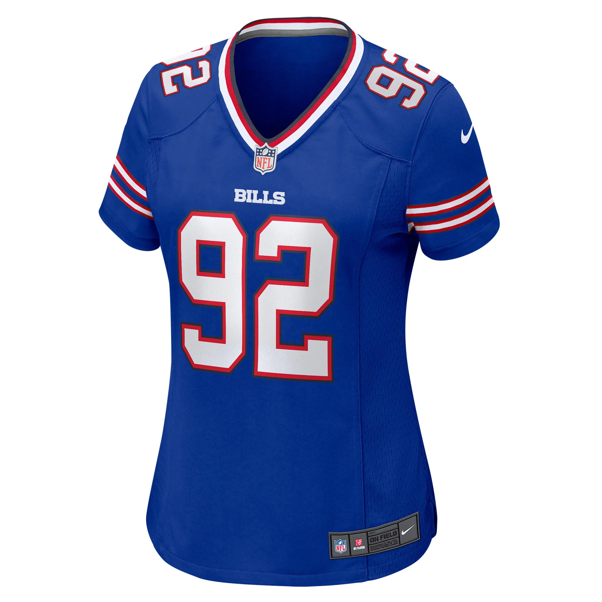 Women's Nike DaQuan Jones Royal Buffalo Bills Game Player Jersey