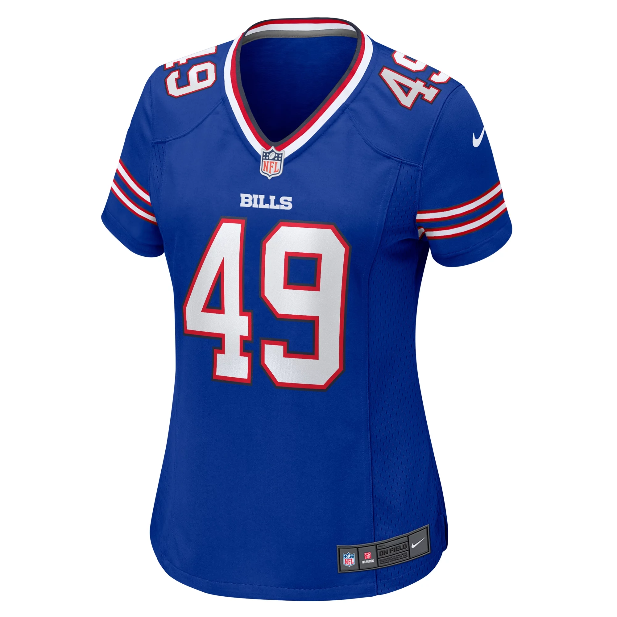 Women's Nike DaShaun White Royal Buffalo Bills Team Game Jersey