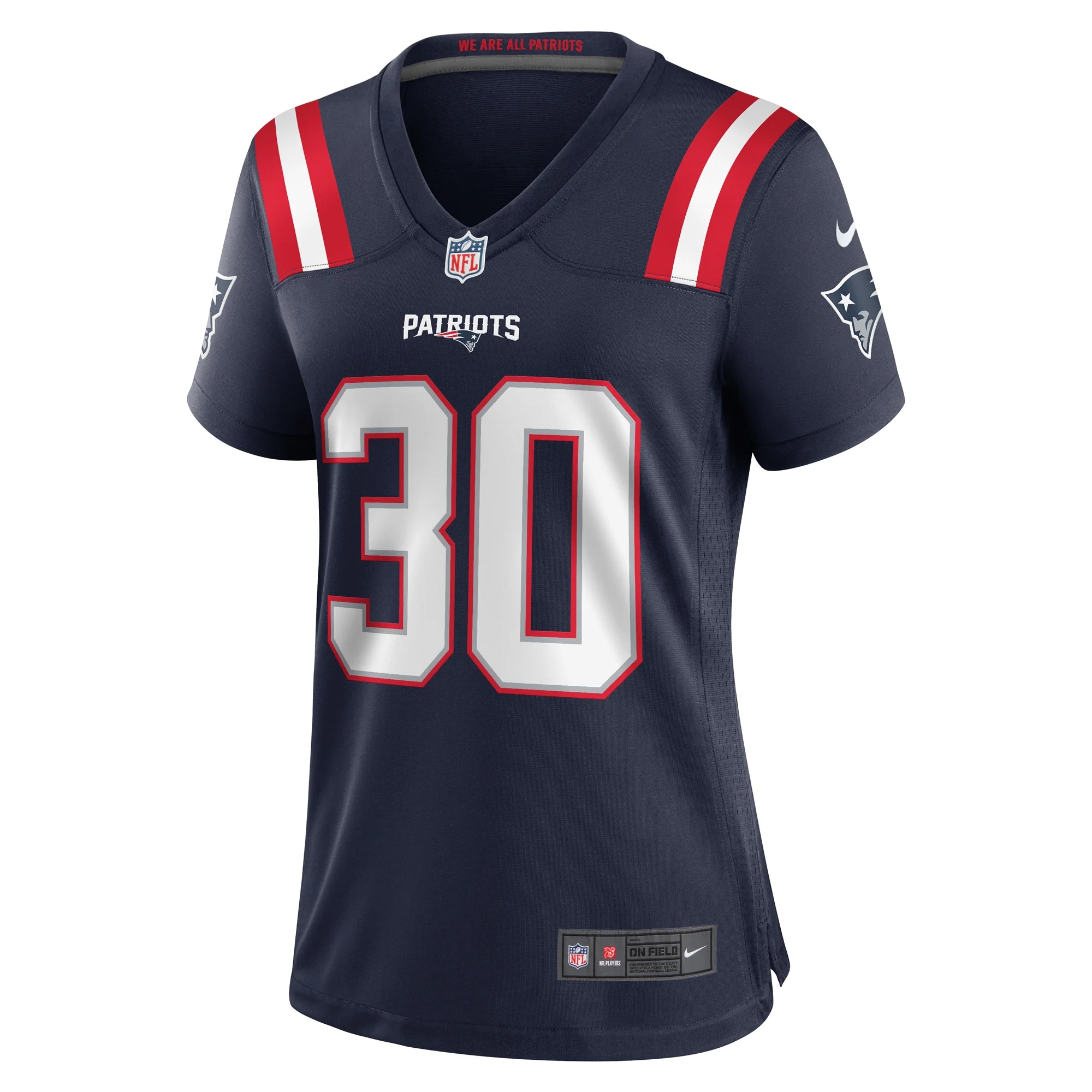 Women's Nike Marte Mapu Navy New England Patriots Team Game Jersey