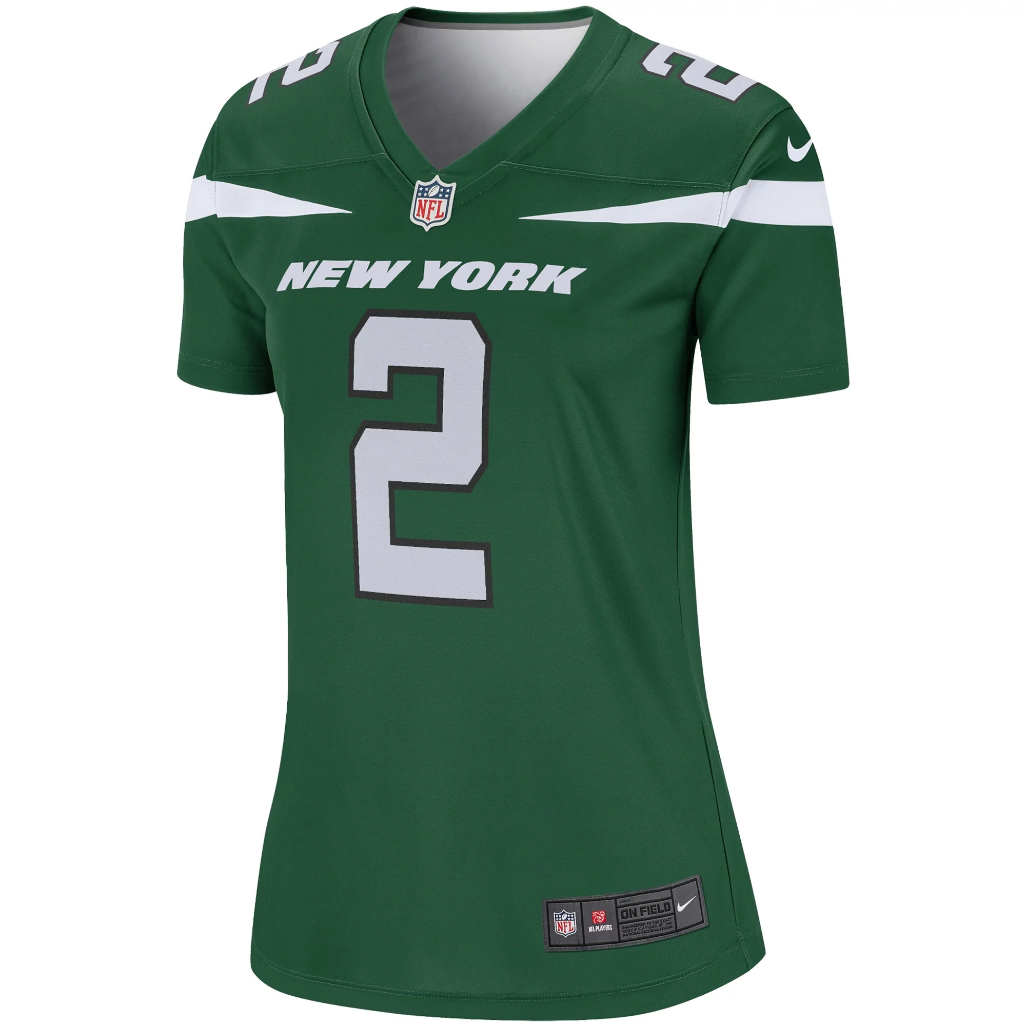 Women's Nike Zach Wilson Gotham Green New York Jets Legend Jersey