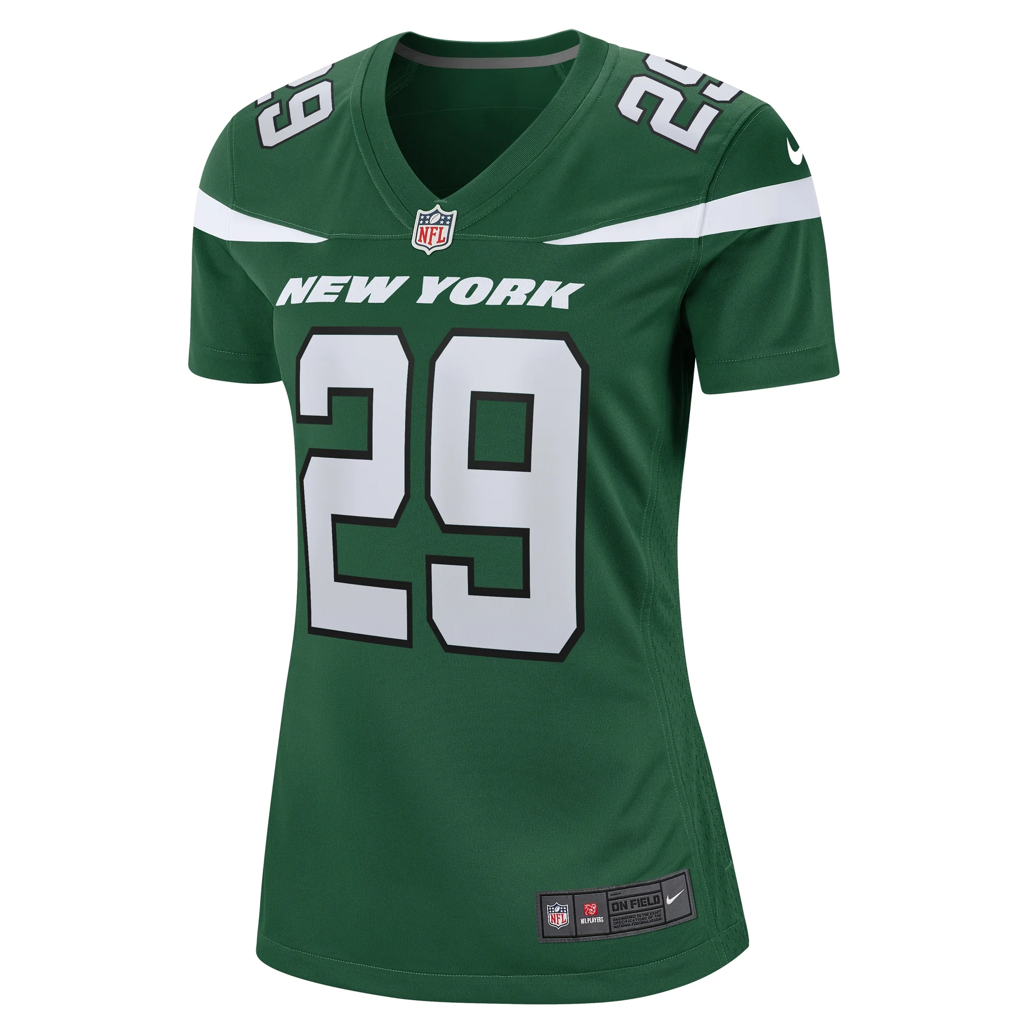 Women's Nike Jarrick Bernard Converse Gotham Green New York Jets Game Jersey