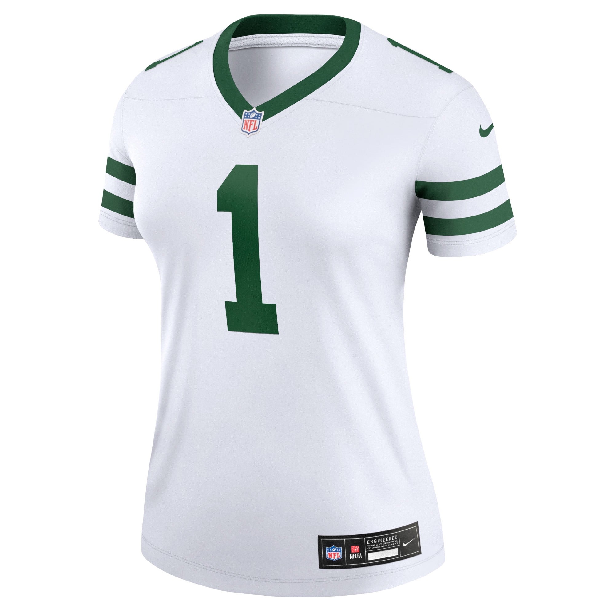 Women's Nike Sauce Gardner Legacy White New York Jets Legend Jersey
