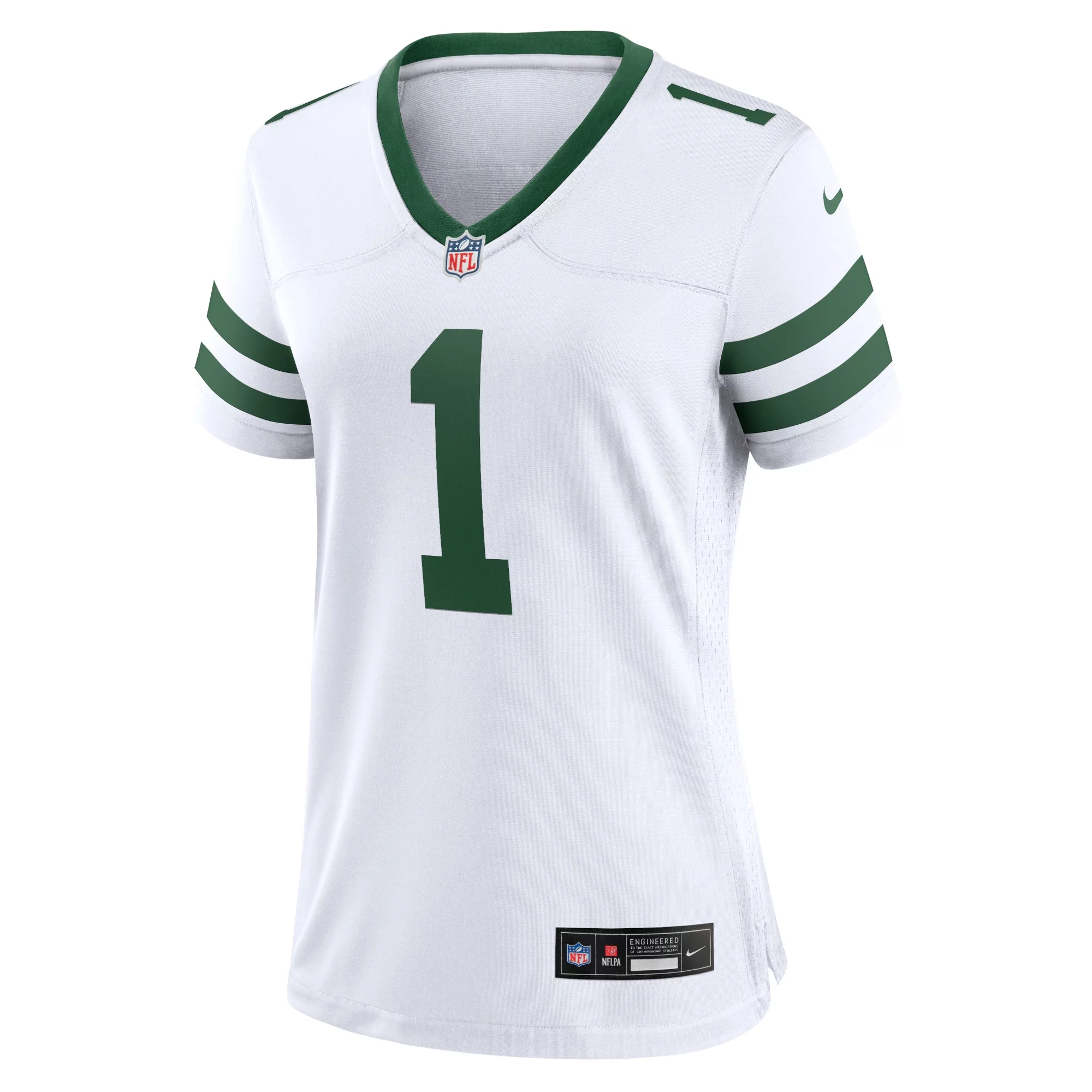 Women's Nike Ahmad Sauce Gardner Legacy White New York Jets Game Jersey