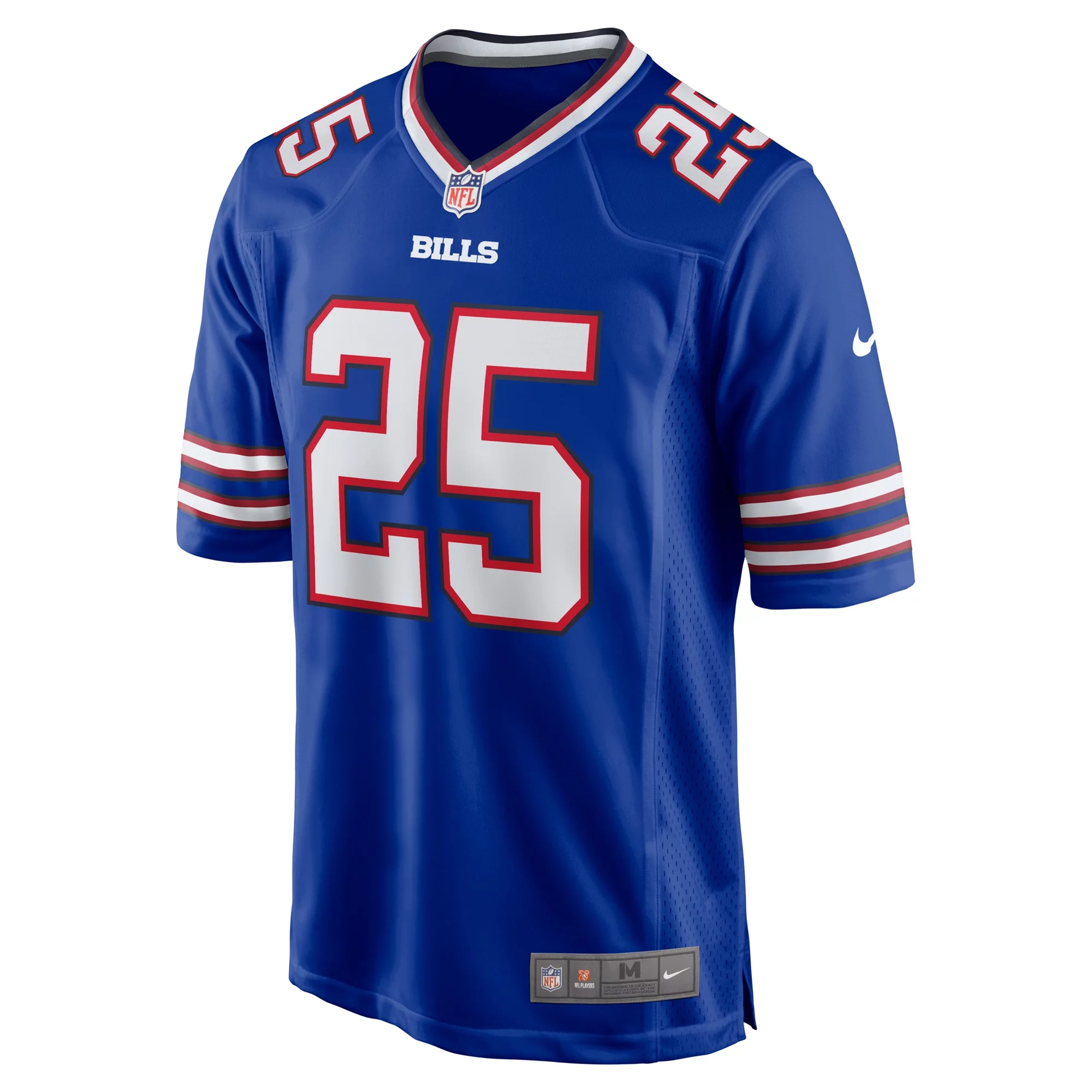 Men's Nike Tyrel Dodson Royal Buffalo Bills Team Game Jersey