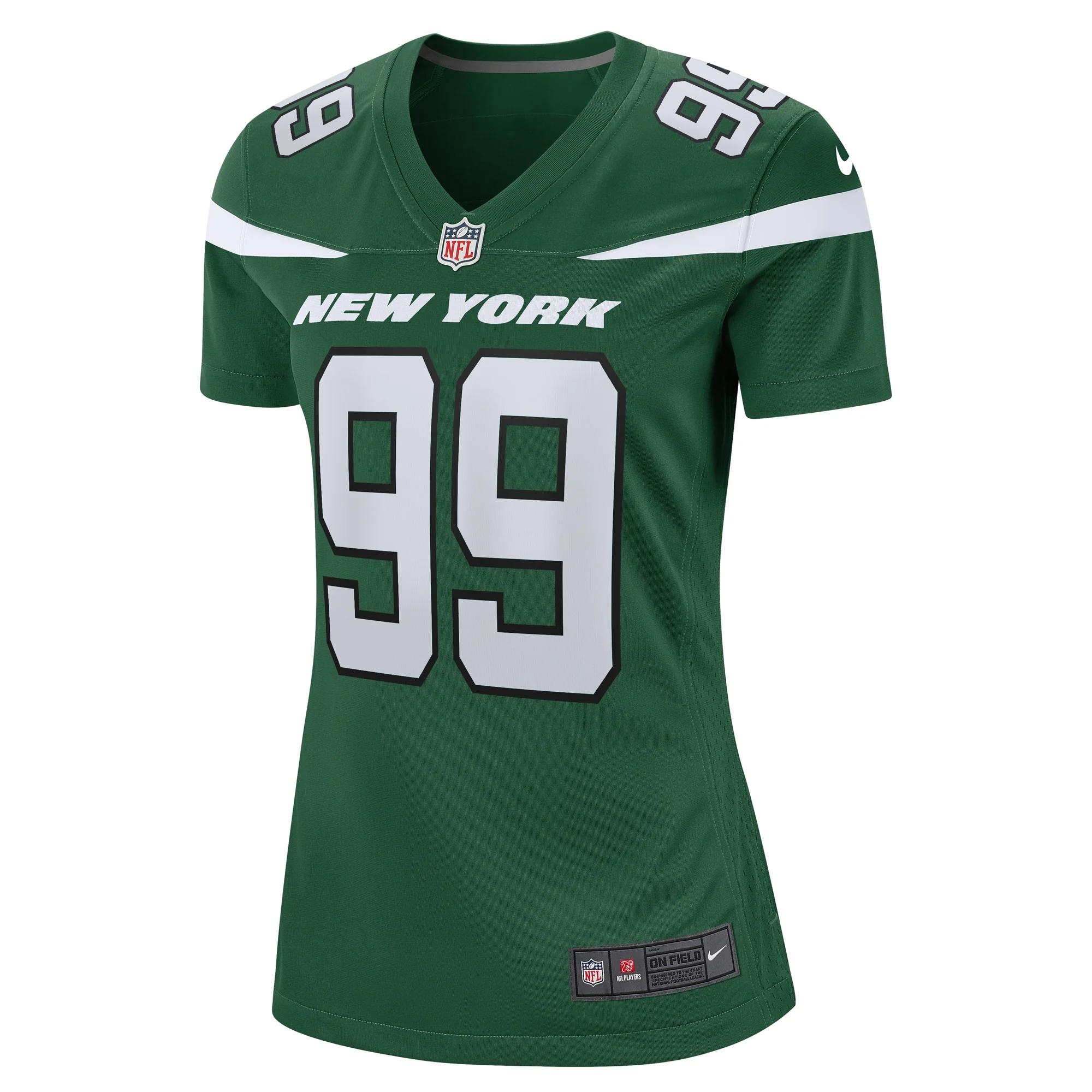 Women's Nike Will McDonald IV Gotham Green New York Jets Game Jersey