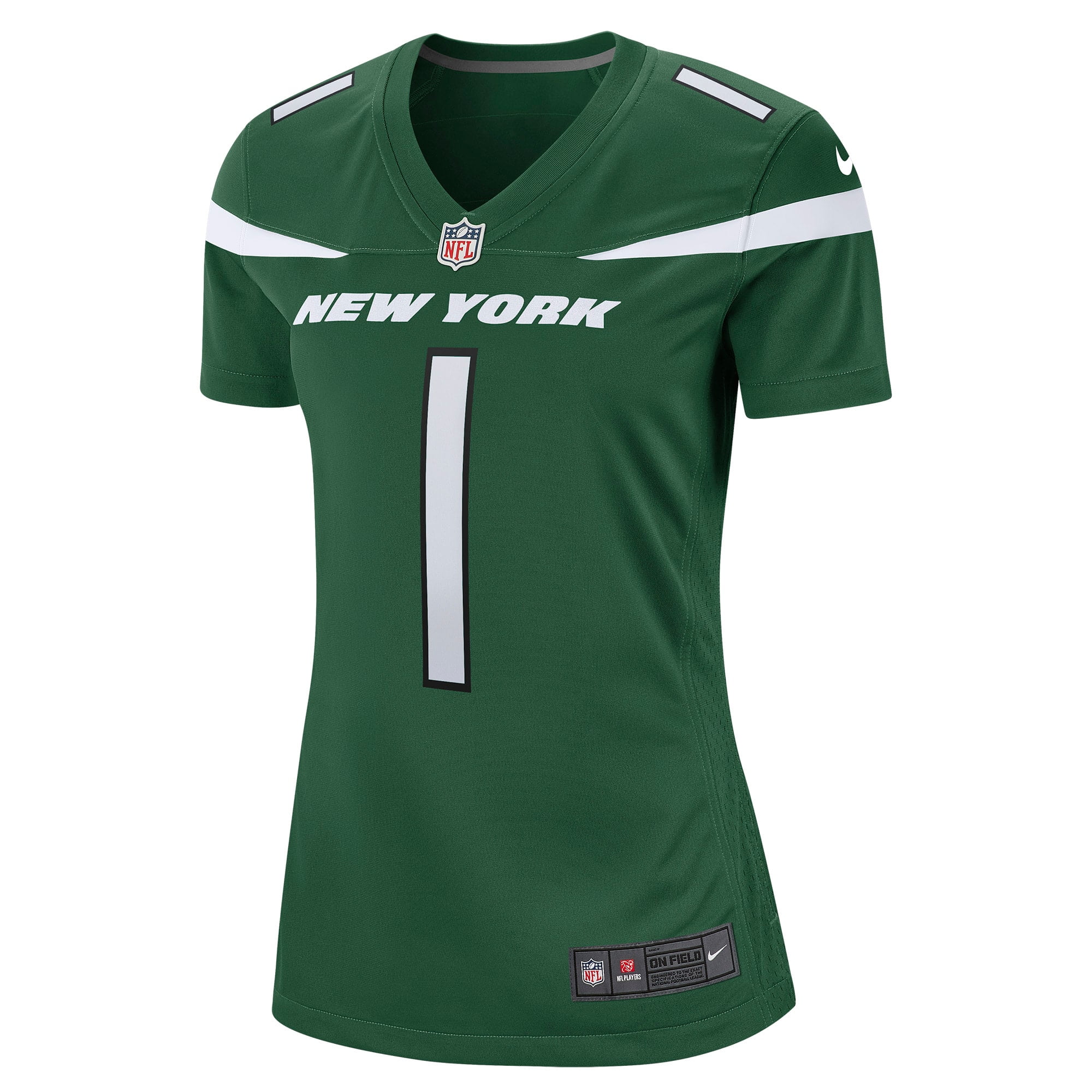 Women's Nike Ahmad Sauce Gardner Green New York Jets Player Jersey